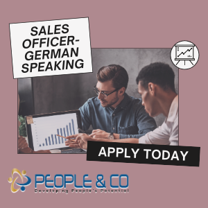 Sales Officer German Speaking Job Vacancy